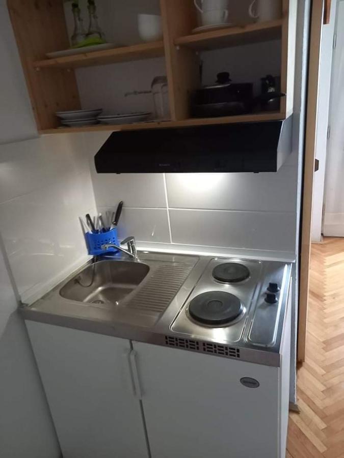马卡尔斯卡Studio Darija For 2 Persons S Terasom Wi-Fi & Parking公寓 外观 照片